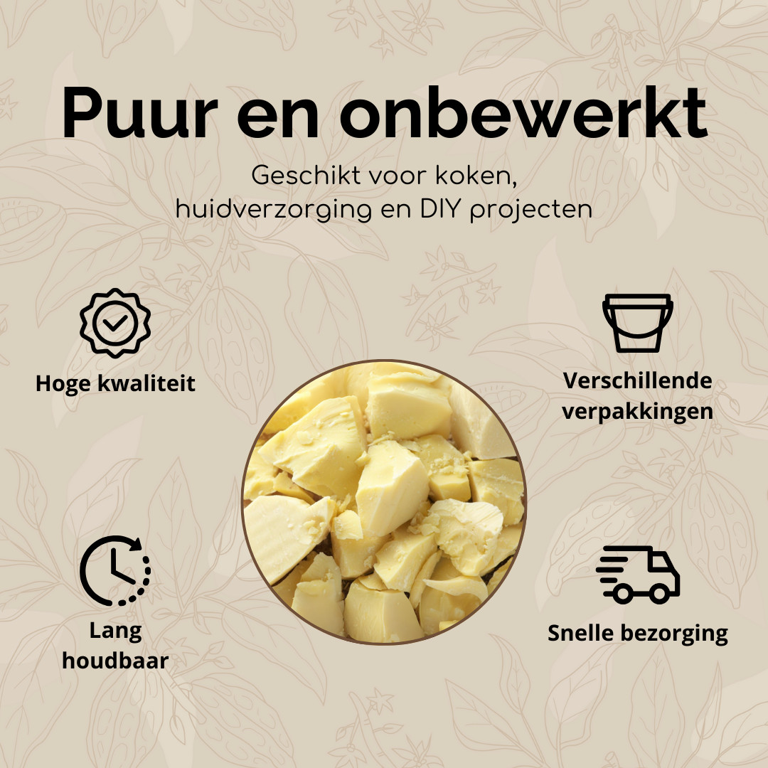 Reine Kakaobutter (unraffiniert)